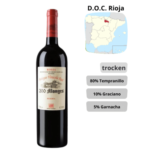 Vinícola Real - 200 Monges - Reserva 2011